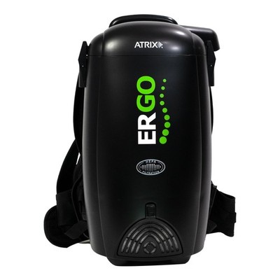 Atrix VACBP1 Ergonomic Backpack Vacuum Cleaner - Standard Bundle, Black 