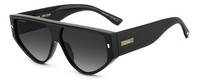 Dsquared2 Sonnenbrillen D2 0201/S 807/9O Schwarz Grau Herren