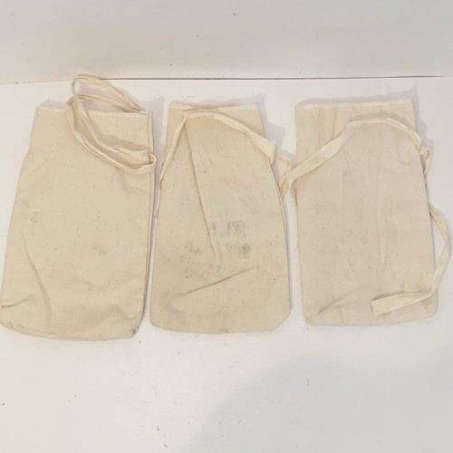 Vintage M L Ondrey Investments Peoria Illinois 5 Cloth Money Bags - Picture 5 of 8