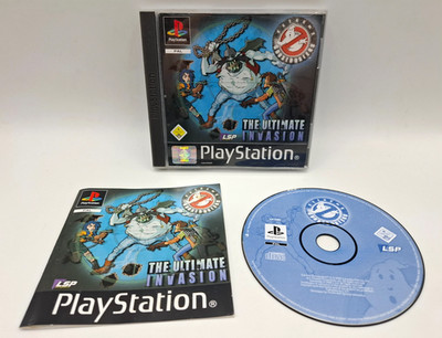 Extreme Ghostbusters: The Ultimate Invasion Sony Playstation 1 PS1 mit Handbuch