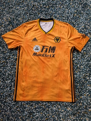 Wölfe Fußball Trikot 2020/2021 Home Größe L Adidas Wolverhampton 