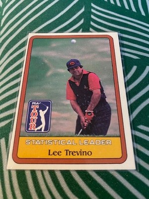1981 Donruss Golf Stars - Statistical Leader Lee Trevino (RC) - FREE SHIPPING