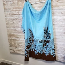 NWT Sarong Bright Hibiscus Collection Hawaii Swimsuit Cover Up Beach Wear