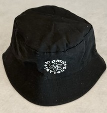 Unisex Atomic Tattoos Bucket Hat Black Sun Hat Beach OSFM