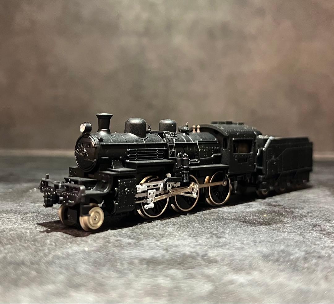KATO N Gauge Steam Locomotive C50 Model 201 Black with Case | eBay