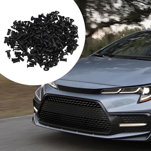 Practical Car Motorcycle ATV Rivet Fixing Clips 100 Pack 8mm Size Easy to Use - Picture 9 of 12