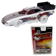 Auto World 4Gear 2022 Dodge Charger Good Knight FC iWheels HO Scale Slot Car