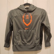 Nike Youth Football Hoodie Therma Fit Pullover Sweatshirt Small