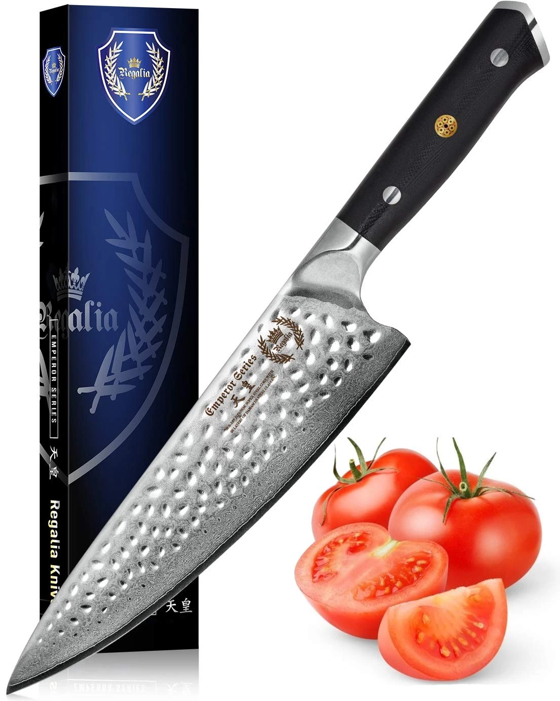 Chef : Best Professional Quality 8 Inch Japanese AUS10 67-Layer High Carbon D...