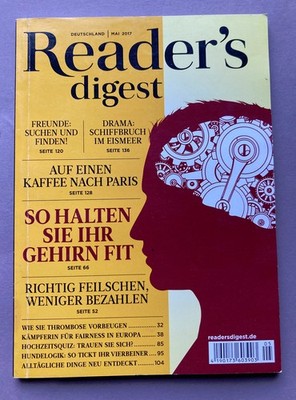 Readers Digest Magazin 2017 Reader s Digest Deutschland Ausgabe Mai Klassiker