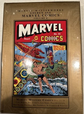 New Sealed Marvel Masterworks Golden Age Marvel Comics Volume 6 HC Book