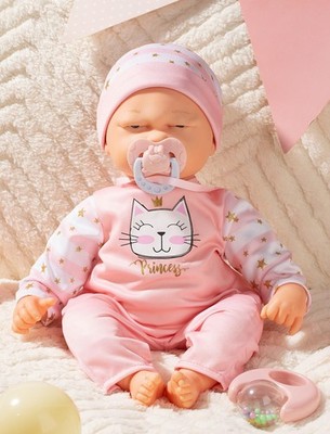 Interactive Baby Dolls,16 Inches Dolls with Realistic Sounds and Movements,Ta...