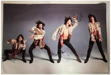 Aerosmith Steven Tyler Signed Autographed 4 Image 24x36 Canvas Photo Print
