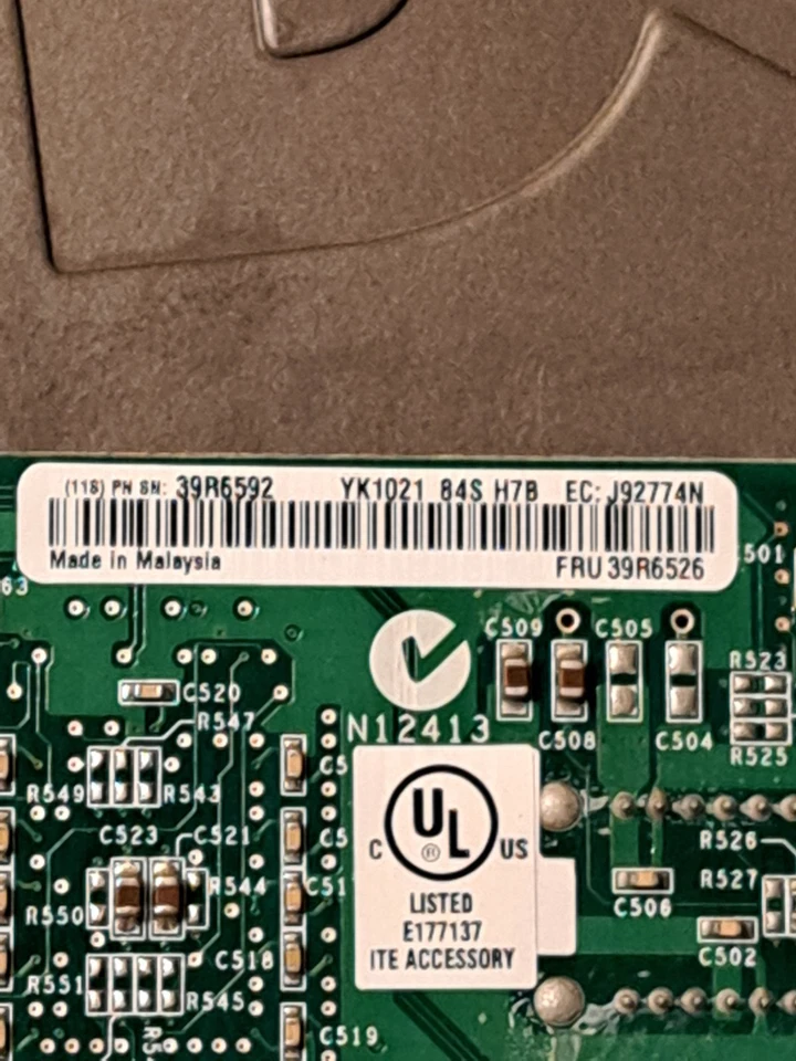 QLogic QLE2460 4Gb Fibre Channel HBA PCIe x4 - Image 3 of 4