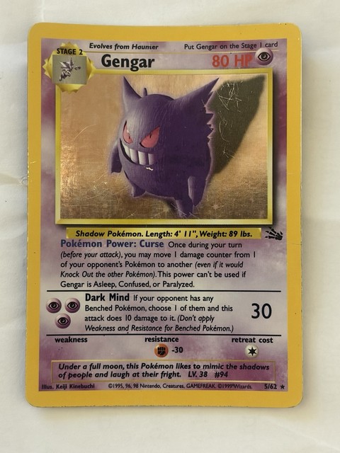 Gengar #5 (Fossil (1999))