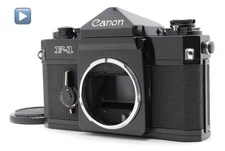 Canon F-1 Early Model 35mm SLR Film Camera Body Meter Works [NEAR MINT] JAPAN