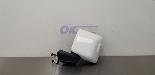 22 JEEP WRANGLER JL JLU SIDE VIEW POWER DOOR MIRROR LEFT DRIVER WHITE