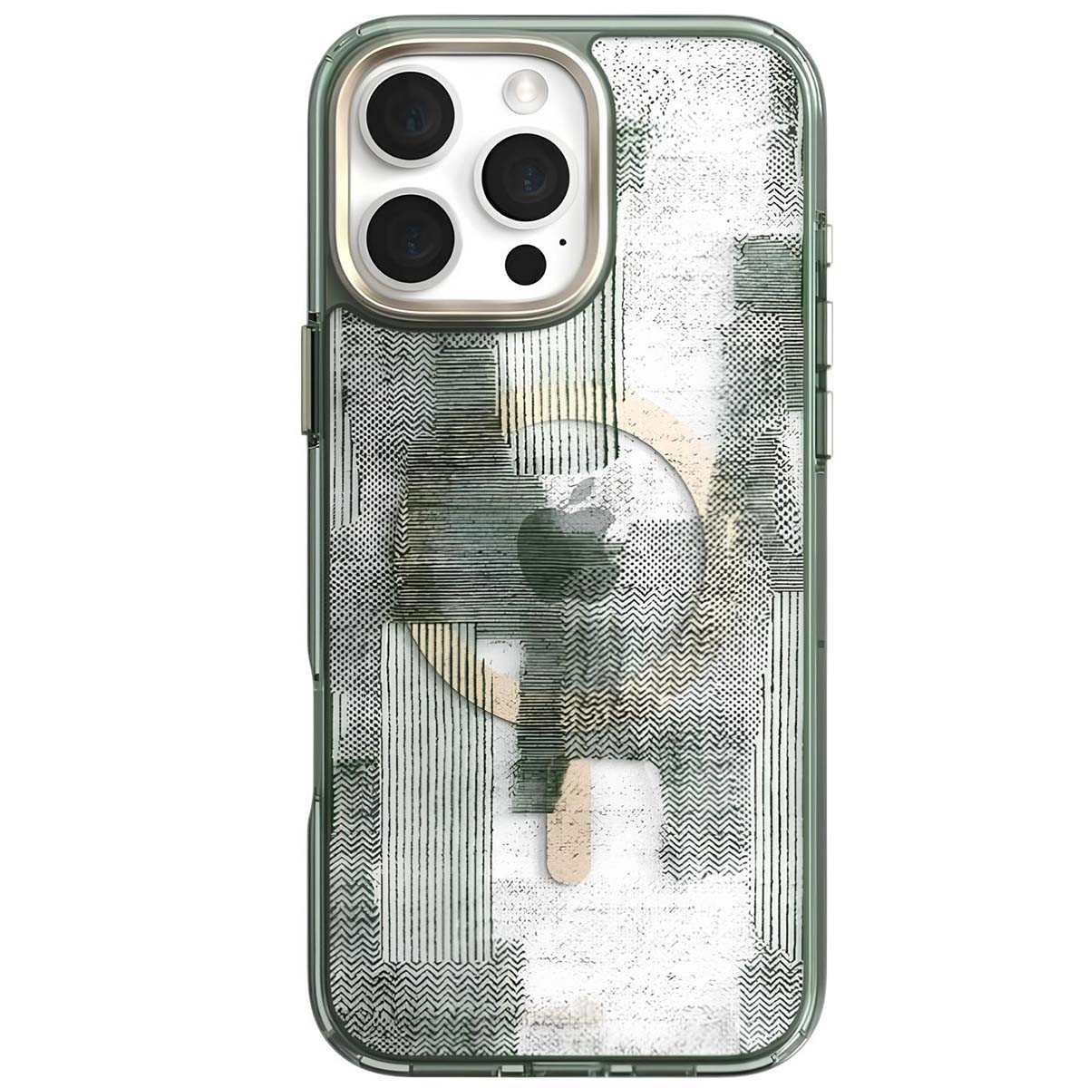 Coque antichoc iPhone 16 Pro Max Moshi iGlaze anti-rayures verte