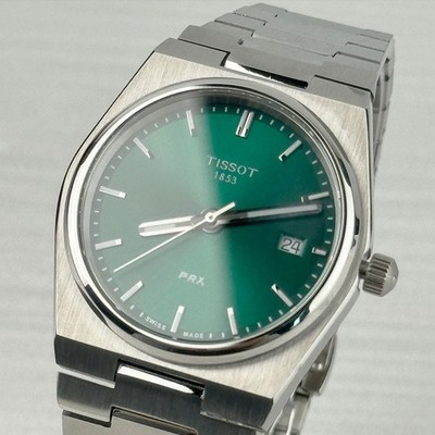 Tissot PRX 35mm Green Dial Women's Quartz Watch T137.210.11.081.00