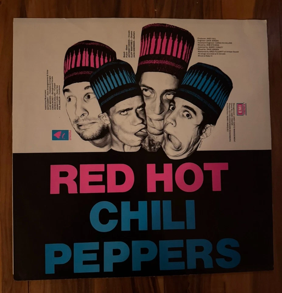 Red Hot Chili Peppers Vinyl Lot-Debut 1984 & Uplift Mojo Party Plan 1987 - Bild 3 von 4
