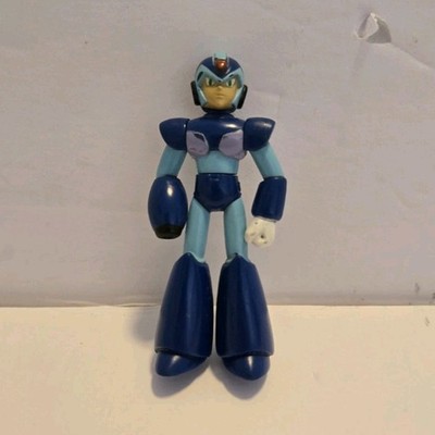 Mega Man Animation Plastic Figurine 4 Inch Blue Fantasy Theme Mega Man Franchise