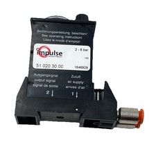 IMPULSE 51.020.30.00 PNEUMATIC MINI TIMER 2-6BAR USED & WORKING VAT INCLUDED
