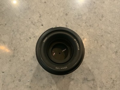 Nikon AF-S NIKKOR 50mm f/1.8G Prime Lens FX - Excellent Condition