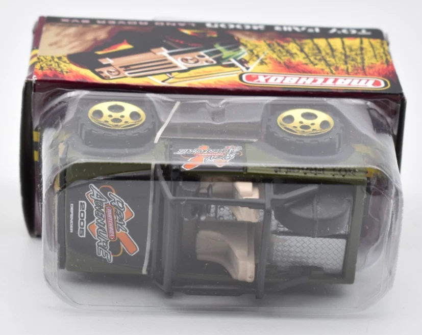 Matchbox Superfast Land Rover SVX green. 2005 Toy Fair. Box - Image 3 of 3