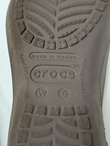 Crocs Malindi Ballerinas Slipper Slingback flache Schuhe braun Damen 5 - Bild 10 von 11