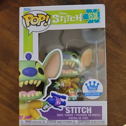 Funko Pop! Vinyl: Disney Stitch #1538 Exclusive Funko Collectible Figure W/ Prot