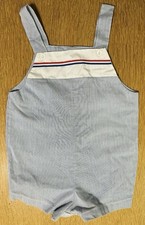 Kid s Pata Cake Red, White, and Blue One Piece Romper Snaps On Legs 24 Mos VTG