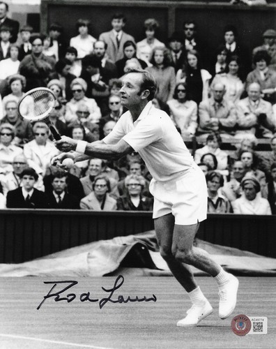 Rod Laver Signed 8x10 Photo Autographed BAS Australia Tennis HOF 74 - Picture 2 of 2