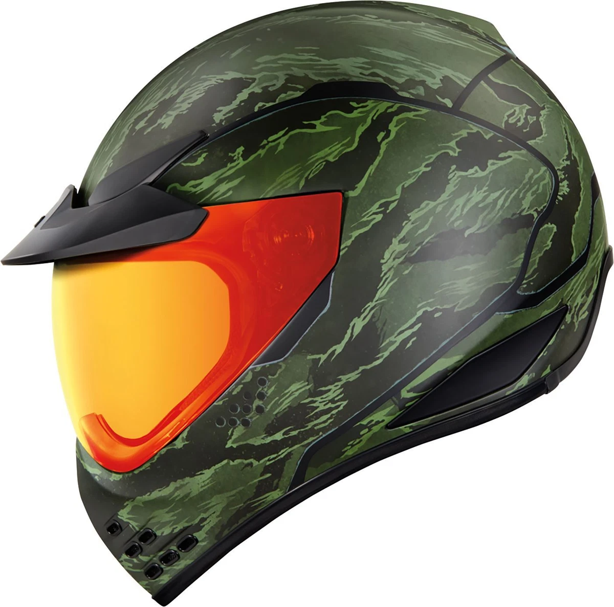 Icon Green Full Faces Helmets for sale | eBay