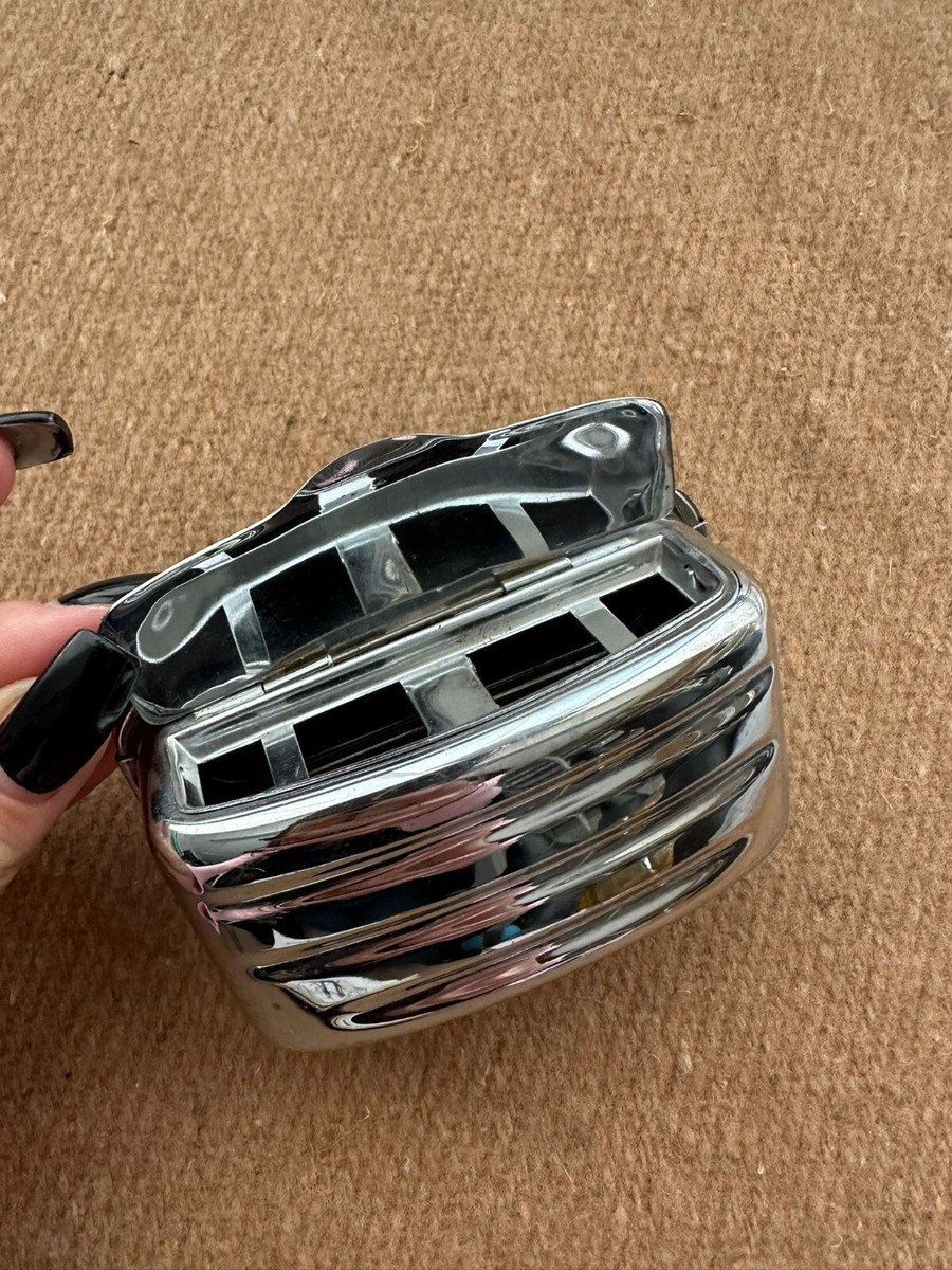 VW BUS ASH TRAY CHROME SAMBA HAGUS VOLKSWAGEN ACCESSORY - VINTAGE