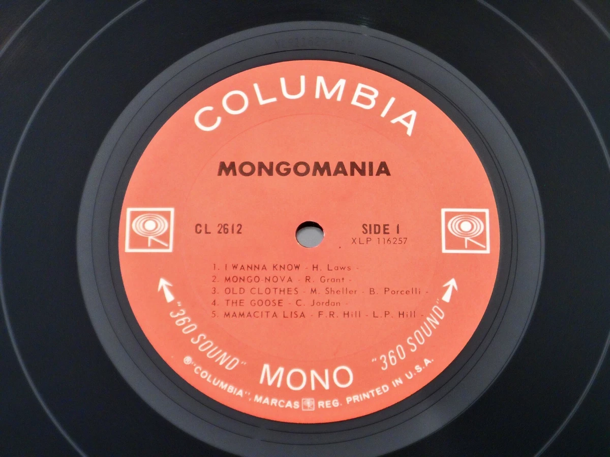 Mongo Santamaria ♫ Mongomania ♫ Rare 1967 Columbia Records Orig. Mono Vinyl LP