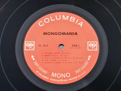 Mongo Santamaria ♫ Mongomania ♫ Rare 1967 Columbia Records Orig. Mono Vinyl LP - Picture 2 of 3