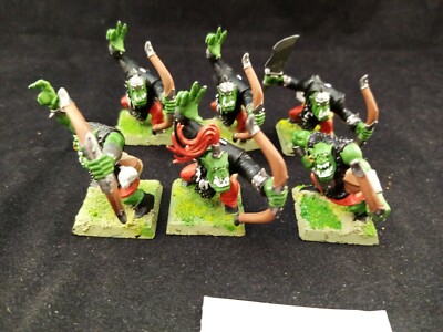 (B 61) Warhammer Big Orc Archers X 6 Painted