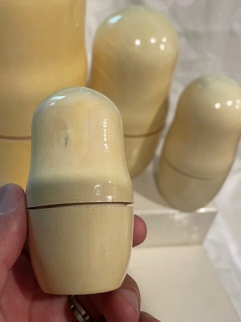 Martin Margiela⑬ Matroshka Rare Maison Martin Margiela Matryoshka 9-Piece Wooden