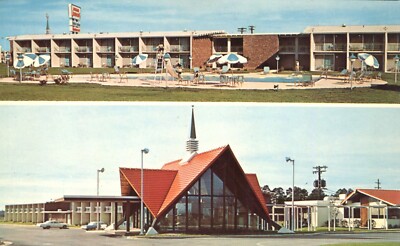 Howard Johnsons Motor Lodge Restaurant Cordele Georgia 1967 Advertising Postcard