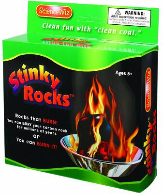  Science Wiz - Stinky Rocks Activity Kit (rocks that burn) 