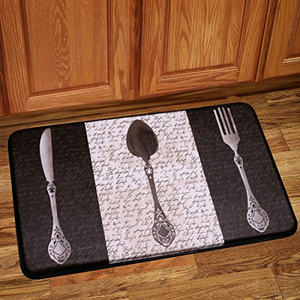 Kitchen Floor Mat Rug Memory Foam Utensils Sink Home Decor Spoon Image Is Loading Kitchen Floor Mat Rug Memory Foam Utensils Sink