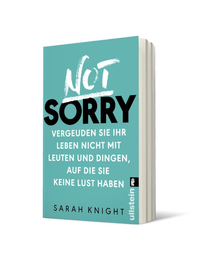 Thumbnail - Not Sorry | Sarah Knight | 2017 | Deutsch