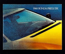 1988 Honda Prelude SI Sports Car Model Vintage Dealer Promo Sales Booklet