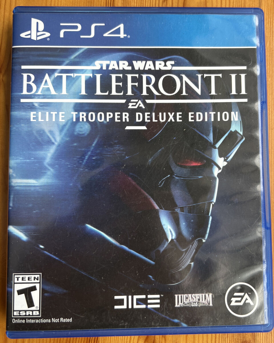  Star Wars Battlefront II: Elite Trooper Deluxe Edition -  PlayStation 4 : Everything Else