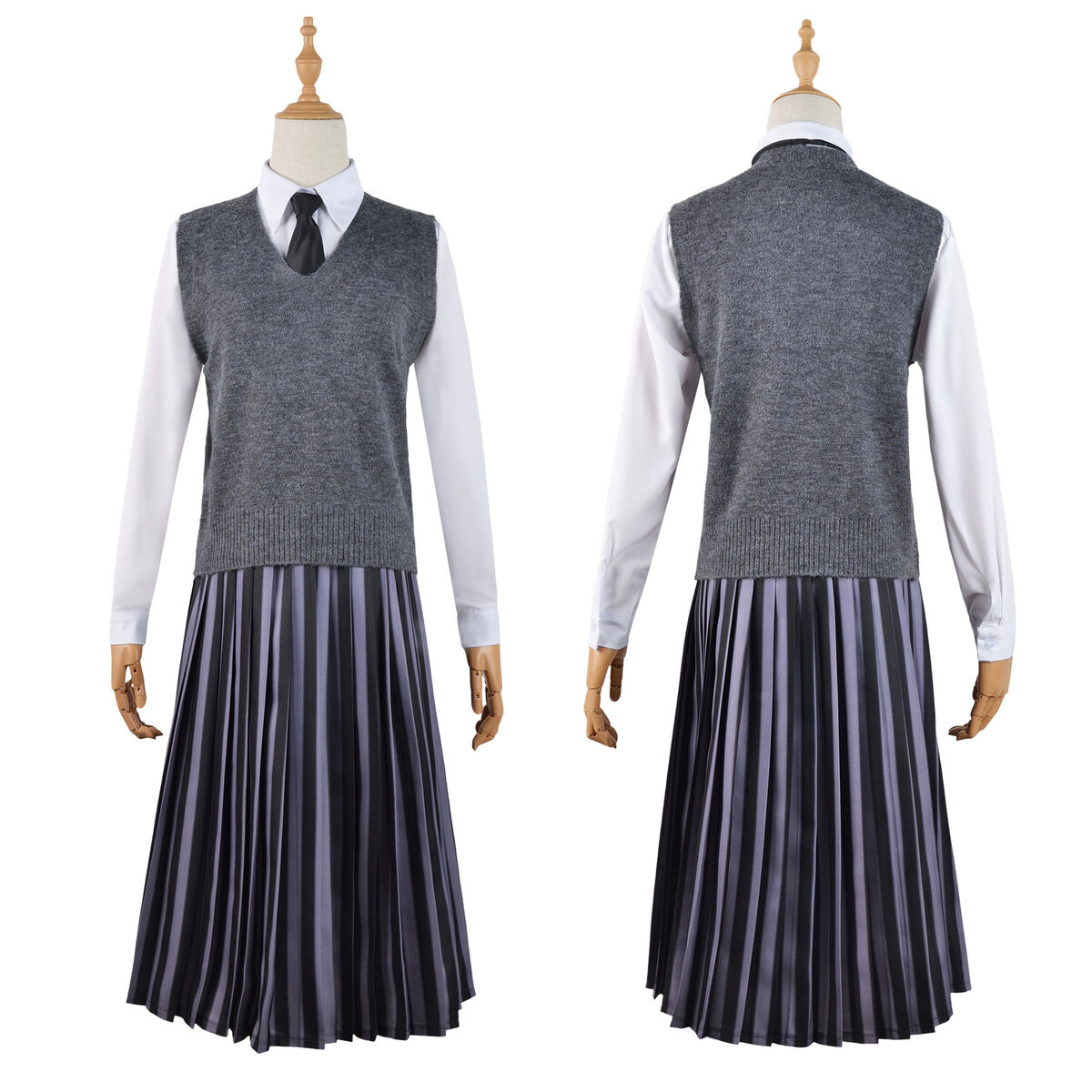 Wednesday Addams Cosplay Costume Dress Addams Family Halloween School  Uniform