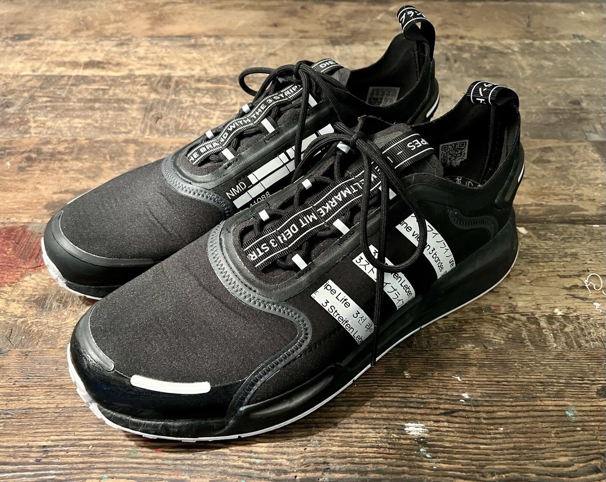 Size 12 - adidas NMD V3 Black White 2022 | eBay