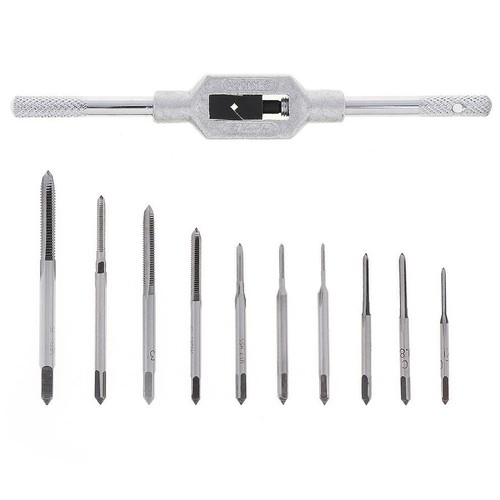 Mini Tap Wrench Set Metric Hand Screw Thread Plug Taps M1-M3.5 high speed steel - Picture 7 of 10