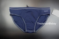 Dolfin mens navy blue Water Polo Racer swimsuit Swim Brief swimwear 36 38