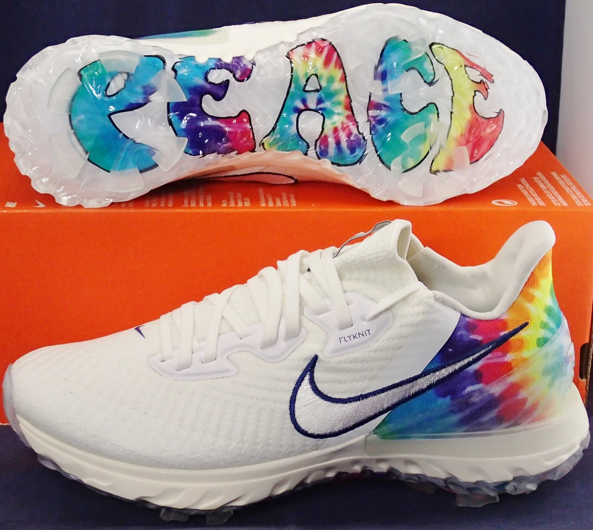 Preços baixos em Nike Air Zoom Infinity Tour NRG Peace, Love and