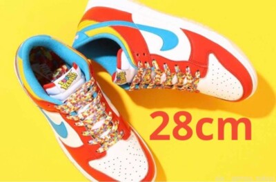 Nike Sneakers Shoes Dunk Low QS Fruity Pebbles Multicolor Men's US10 / JP28 NEW